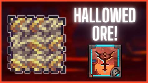 One of its previous sprites had a similar appearance to an old. . Hallowed ore calamity
